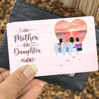 Forever Bonded - 'Always Liked Together' Personalized Wallet Card for Mom - Perfect Mother's Day Gift 704482 - Q - DiyGiftly