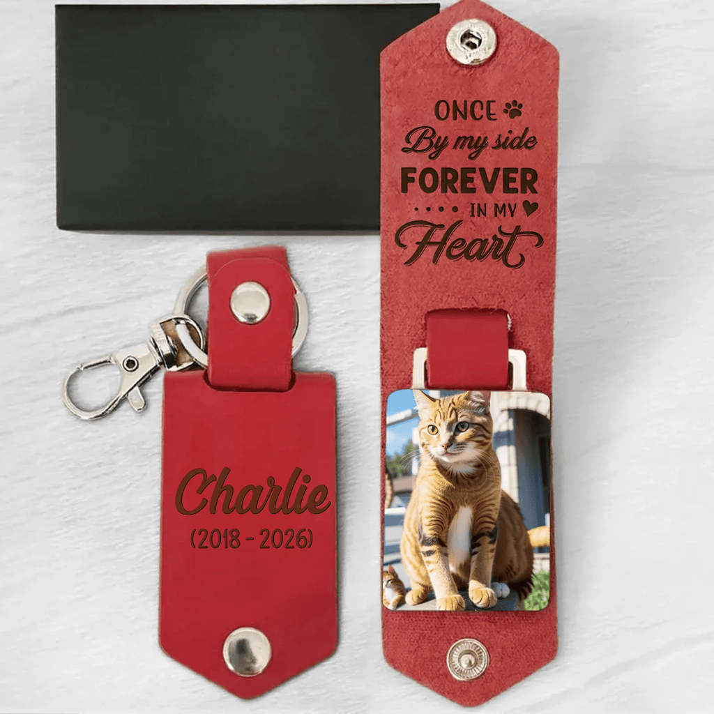 sympathy keychain for loss of cat