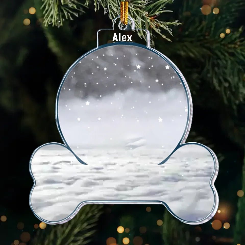 Forever In My Heart - Personalized Pet Memorial Photo Ornament 683198 - 683360 - DiyGiftly