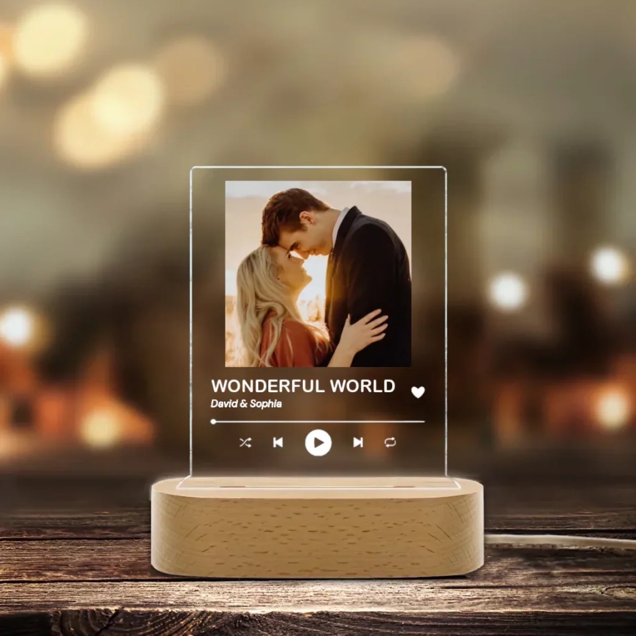 Forever Love - Personalized Custom LED Light 751423 - DiyGiftly