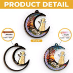 Forever Loyal, Forever Loved - Memorial Personalized Window Hanging Suncatcher - Sympathy Gift For Pet Owners, Pet Lovers 665788 - DiyGiftly