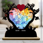 Forever To Go - Personalized Custom 2 - Layer Wood Plaque With Flat Base 750631 - DiyGiftly