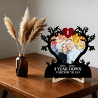 Forever To Go - Personalized Custom 2 - Layer Wood Plaque With Flat Base 750631 - DiyGiftly