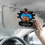 custom forever with you car visor clip for grandparents with custom details thoughtful gift