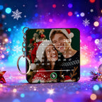 FridgeBeats Custom Photo Calendar Music Keychain Music Box Bag Charm That Plays Music Without Cell Phone Best Gifts for Her - DiyGiftly