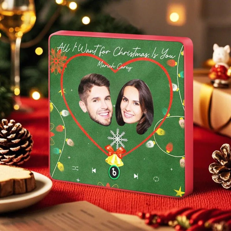 FridgeBeats Framed 4.0 Custom Face Music Fridge Magnet Personalized Colorful Fridge Magnet Music That Can Be Played Christmas Gift - DiyGiftly