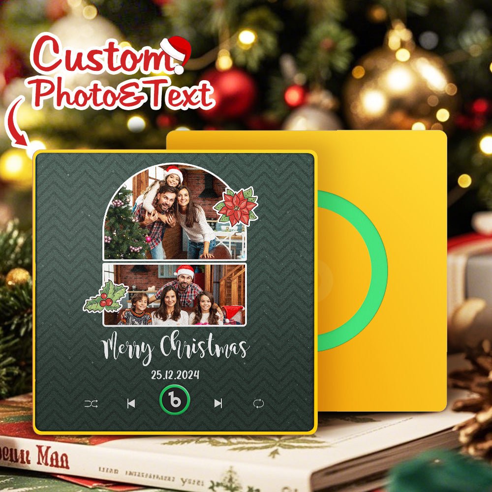 FridgeBeats Framed 4.0 Custom Music Fridge Magnet Personalized Photo Colorful Fame Fridge Magnet Creative Christmas Gift - DiyGiftly