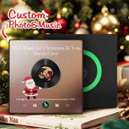 FridgeBeats Framed 4.0 Custom Photo Music Fridge Magnet Colorful Santa Claus Fridge Magnet Music That Can Be Played Christmas Gift - DiyGiftly