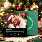 FridgeBeats Framed 4.0 Personalized Photo Music Fridge Magnet Playable Song Keepsake Gift Christmas Gift for Lover - DiyGiftly