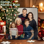 FridgeBeats Framed 4.0 Upgrade Custom Music Photo Fridge Magnet Personalized Music Fridge Magnets Christmas Gifts for Family - DiyGiftly