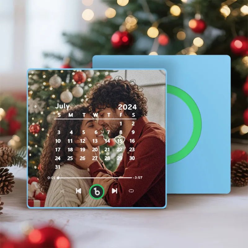 FridgeBeats Framed Custom Music Fridge Magnet That Can Play Music Magnet Supports Bluetooth Connectivity Christmas Gift - DiyGiftly