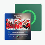 FridgeBeats Frameless 4.0 Custom 3 Photos Music Fridge Magnet FridgeBeats Pro Supports Bluetooth Connectivity Christmas Gifts - DiyGiftly