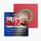 FridgeBeats Frameless 4.0 Custom 3 Photos Music Fridge Magnet FridgeBeats Pro Supports Bluetooth Connectivity Christmas Gifts - DiyGiftly