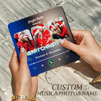 FridgeBeats Frameless 4.0 Custom 3 Photos Music Fridge Magnet FridgeBeats Pro Supports Bluetooth Connectivity Christmas Gifts - DiyGiftly