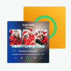 FridgeBeats Frameless 4.0 Custom 3 Photos Music Fridge Magnet FridgeBeats Pro Supports Bluetooth Connectivity Christmas Gifts - DiyGiftly