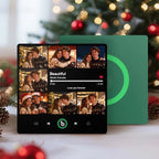 FridgeBeats Frameless 4.0 Custom 7 Photos Music Fridge Magnet FridgeBeats Pro Supports Bluetooth Connectivity Christmas Gifts - DiyGiftly
