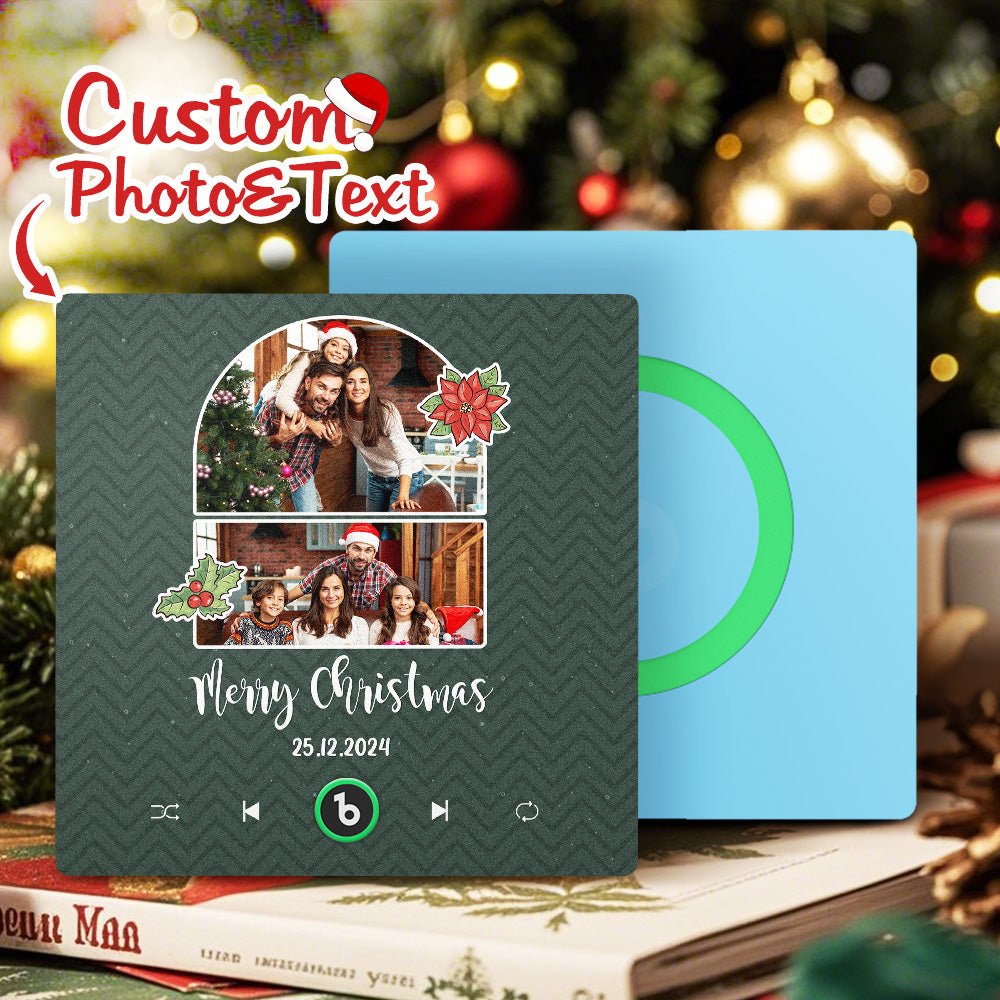 FridgeBeats Frameless 4.0 Custom Music Fridge Magnet Personalized Photo Colorful Fridge Magnet Creative Christmas Gift - DiyGiftly