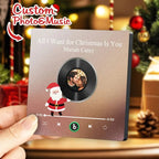 FridgeBeats Frameless 4.0 Custom Photo Music Fridge Magnet Colorful Santa Claus Fridge Magnet Music That Can Be Played Christmas Gift - DiyGiftly