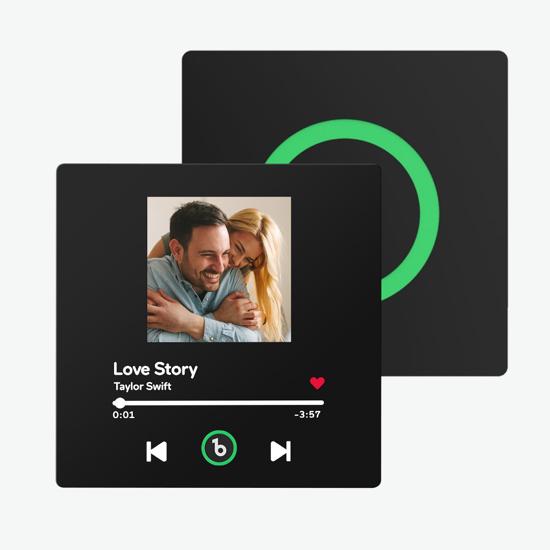 FridgeBeats Frameless Custom Music Fridge Magnet New 4.0 Upgrade Personalized Album Fridge Magnet That Can Be Played Song Anniversary Gift - DiyGiftly