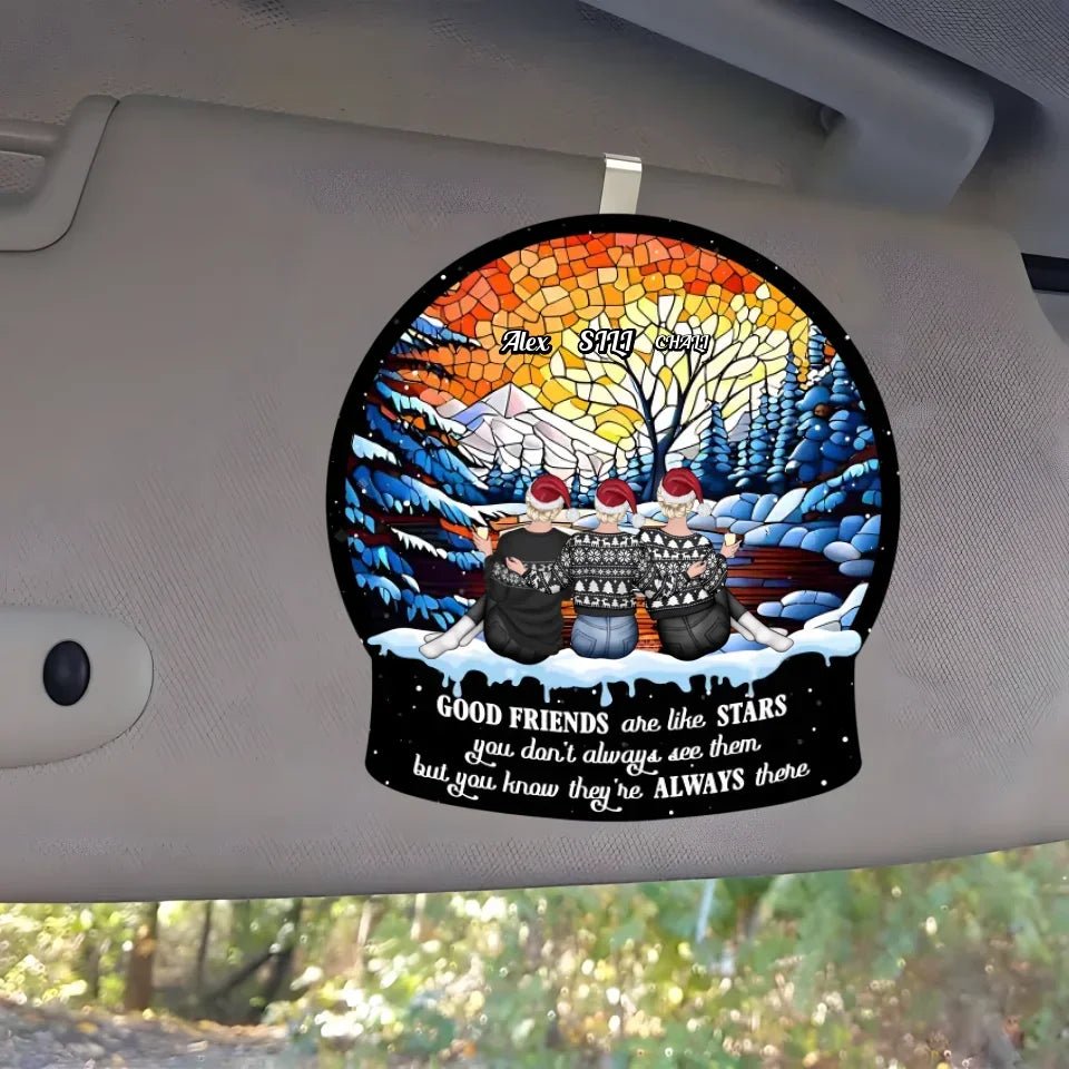 car visor clip gift for best friend