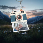 Frozen in the moment of being loved - Personalized couple keychains 740829 - DiyGiftly
