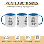 Firefighter Coffee Mug Personalized Ceramic gift ready