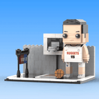 Full Body Customized Basketball Brick Figure – Personalized Gift for Basketball Player, Unique Birthday or Valentine’s Gift - DiyGiftly