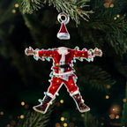 Funny Christmas Custom Face Family, Friends - Personalized Family Photo Ornament 683473 - DiyGiftly