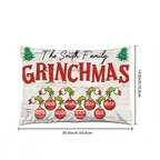 Funny Christmas Sign Custom Christmas Gift For Family Canvas Print 714499 - B - DiyGiftly