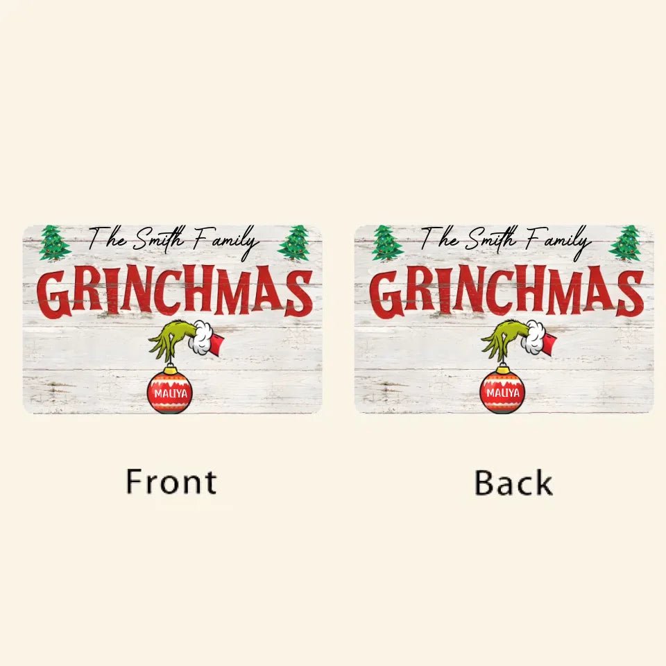 Funny Christmas Sign Custom Christmas Gift For Family Personalized Wallet Card 709088 - DiyGiftly