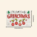 Funny Christmas Sign Custom Christmas Gift For Family Personalized Wallet Card 709088 - DiyGiftly