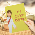 Funny Easter Theme Greeting Card – Thoughtful Spring Gift for Loved Ones - DiyGiftly