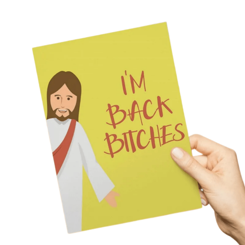 Funny Easter Theme Greeting Card – Thoughtful Spring Gift for Loved Ones - DiyGiftly
