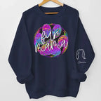 Fur Mama - Dog & Cat Personalized Custom Unisex Sweatshirt With Design On Sleeve - Gift For Pet Owners, Pet Lovers 682338 - 682342 - DiyGiftly