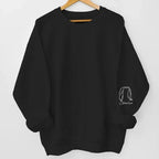 Fur Mom, My Favorite Title - Dog & Cat Personalized Custom Unisex Sweatshirt With Design On Sleeve - Gift For Pet Owners, Pet Lovers 680882 - DiyGiftly