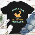 Furry Overlords Walking Cat - Personalized Custom Unisex T-shirt 664814 - DiyGiftly