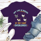 Furry Overlords Walking Cat - Personalized Custom Unisex T-shirt 664814 - DiyGiftly