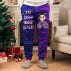 Game Life Mode: Eat • Sleep • Play • Repeat – Personalized Pocket Sweatpants 1052121 - DiyGiftly