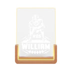 Gift for Football Players - Personalized Night Light Gift for Boys, Men on Birthday - Lamp Custom Name and Number 741832 - DiyGiftly