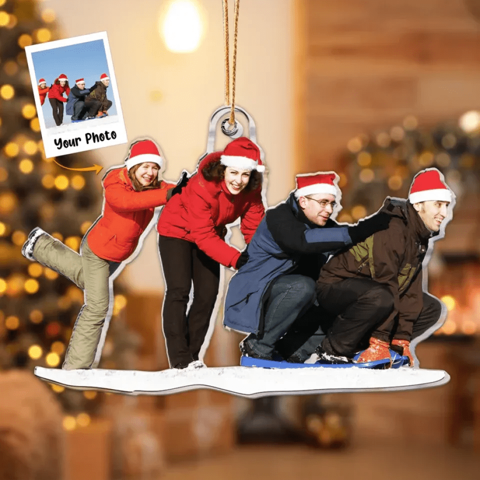 Gift For Friend - Personalized Friends Photo Ornament 682353 - 682347 - DiyGiftly