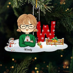Go Out And Spread The Joy - Bestie Personalized Custom Ornament - Acrylic Custom Shaped - Christmas Gift For Kid 687188 - DiyGiftly