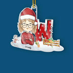 Go Out And Spread The Joy - Bestie Personalized Custom Ornament - Acrylic Custom Shaped - Christmas Gift For Kid 687188 - DiyGiftly