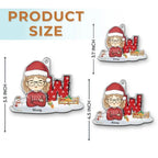 Go Out And Spread The Joy - Bestie Personalized Custom Ornament - Acrylic Custom Shaped - Christmas Gift For Kid 687188 - DiyGiftly