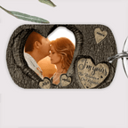 God Knew My Heart Needed You Couples - Personalized Photo Acrylic Keychain 736341 - DiyGiftly