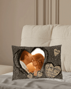 God Knew My Heart Needed You Couples - Personalized Photo Pillow 710238 - B - DiyGiftly