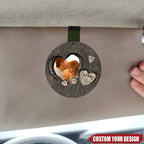 God Knew My Heart Needed You – Personalized Photo Car Sun Visor Clip – Custom Wooden Couples Gift for Anniversary, Wedding & Valentine’s Day 1071775 - DiyGiftly