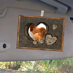 God Knew My Heart Needed You – Personalized Photo Car Sun Visor Clip – Custom Wooden Couples Gift for Anniversary, Wedding & Valentine’s Day 1074409 - DiyGiftly
