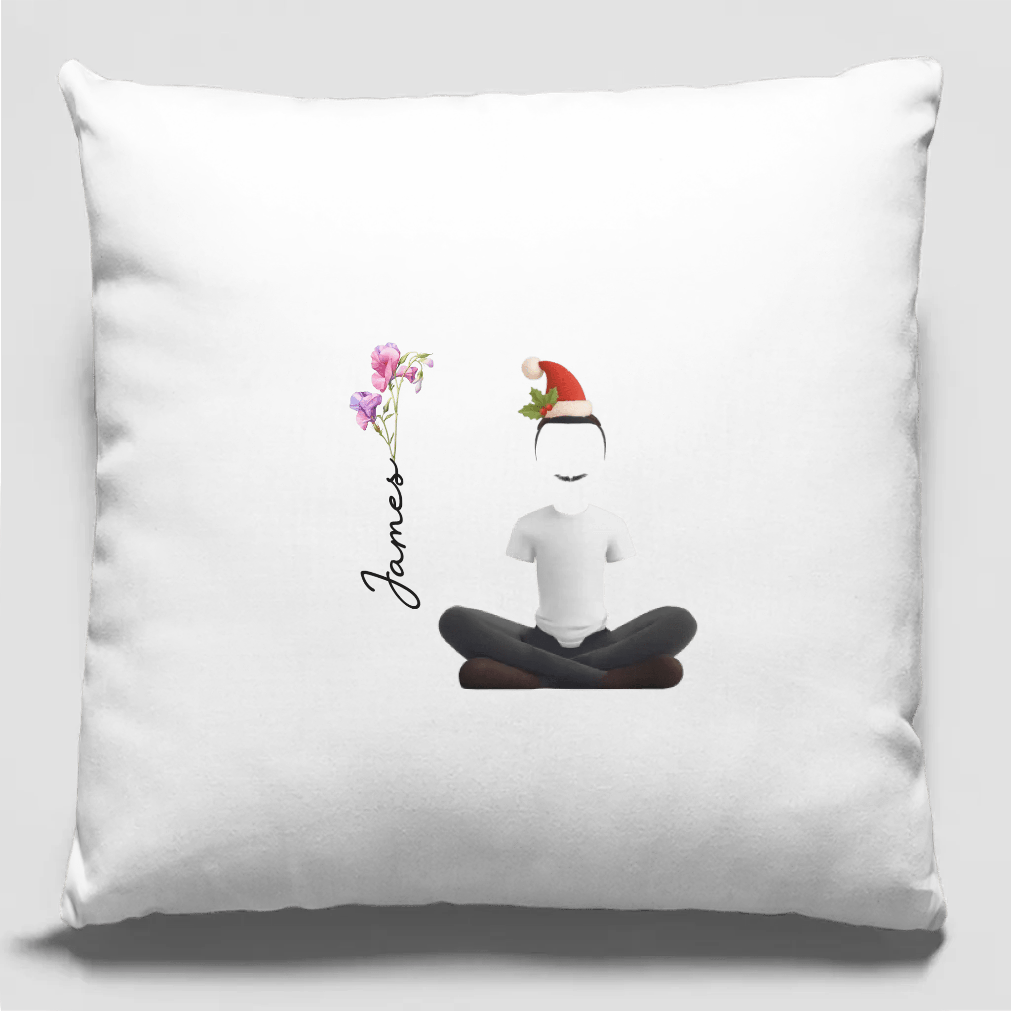 God Says I Am Special – Children’s Birth Flower Art - Personalized Pillow (Insert Included) 1058616 - DiyGiftly