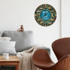 custom name wooden wall clock as a christmas gift