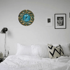 gone fishing time custom name wooden wall clock as a new home gift
